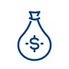 bag with dollar sign icon
