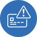 debit card alert icon