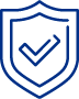 shield with a checkmark icon